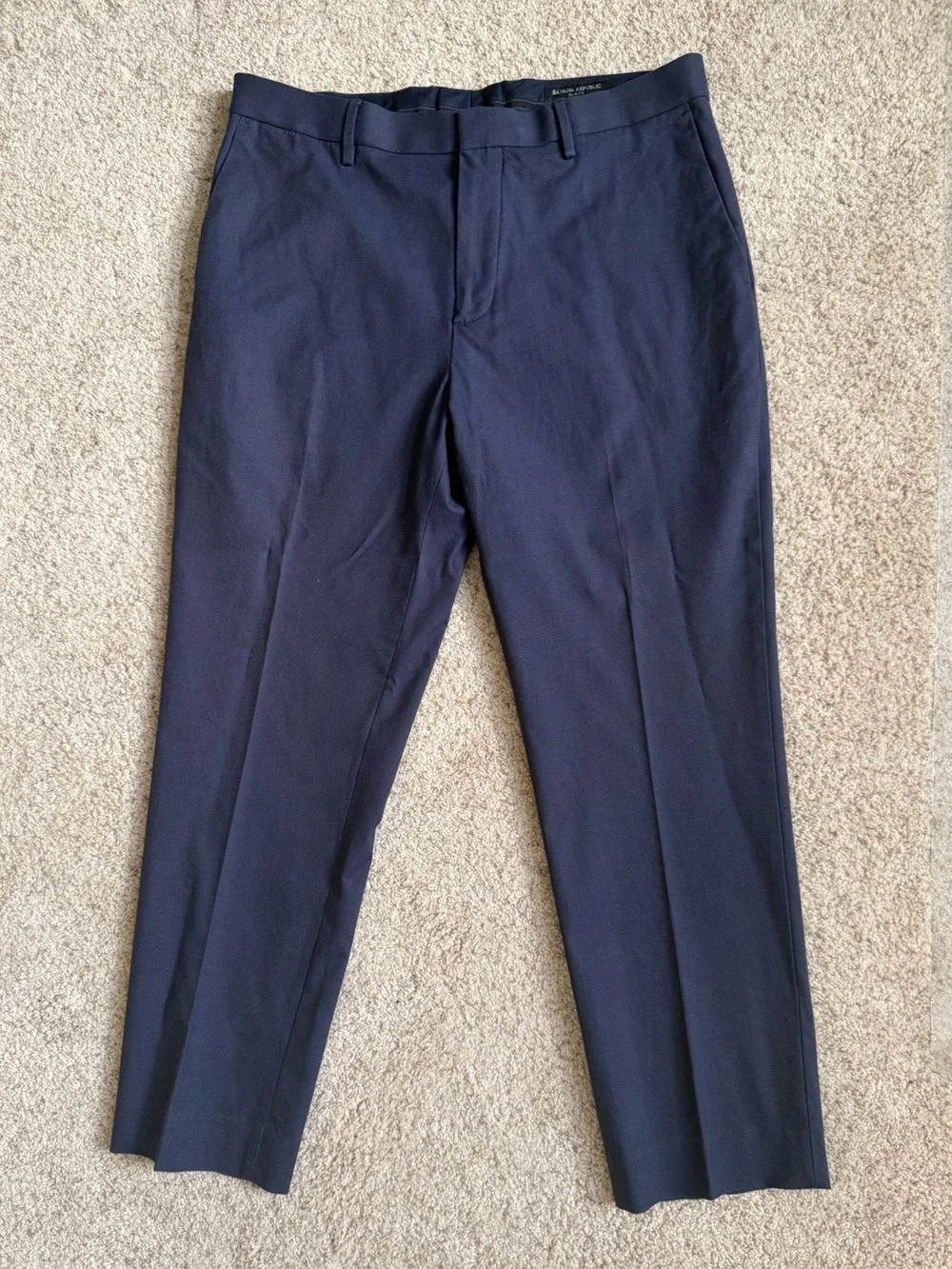 Banana Republic Navy Men’s Dress Pants - 34 x 30